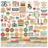 Hello Today - Combo Sticker 30,5x30,5 cm Hello Today - Combo Sticker 30,5x30,5 cm